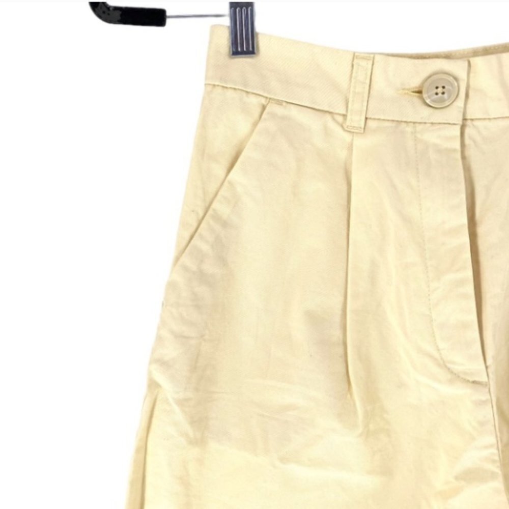 Monki Nimmi Women's Cotton High Rise Shorts - US 4 - Picture 3 of 5
